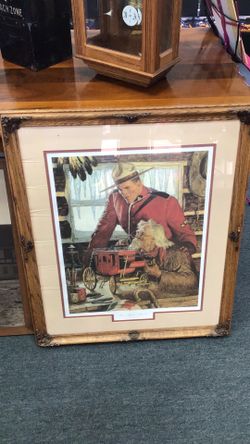 Arnold  Friberg The Model Builder Framed 33”x28”