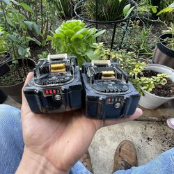 makita 5.0Ah 18v batteries 