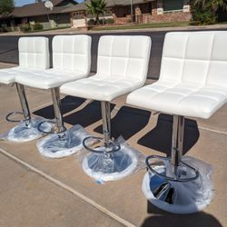 Brand New Adjustable Height Bar Stools Each Sold Individually For $60
