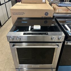 KitchenAid KSEG700ESS – 30” Slide-In Electric Convection Range (5 Elements) 🔥 5-Element Cooktop + True Convection Oven – ONLY $1,299 (WAS $2,079) 🔥