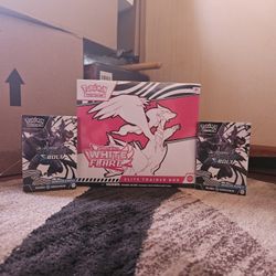 White Flare Etb, Black Bolt Booster Bundles 