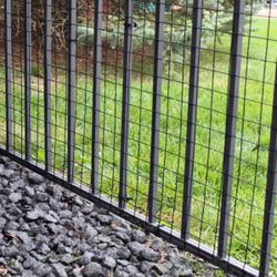 75 feet of 24" high Dog Proofer Wide Gap Roll Dog Pen Liner - Metal Pet Barrier