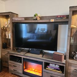 Sony 55" TV, Stereo Receiver With Klipsch Surround Sound