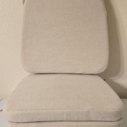 4 chair cushions for dining chairs Ivory color New 577-516