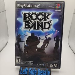 Rock Band ( PS2 PlayStation 2 ) - CIB -