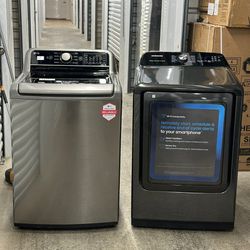 Brand New Top Load Washer And Dryer Set