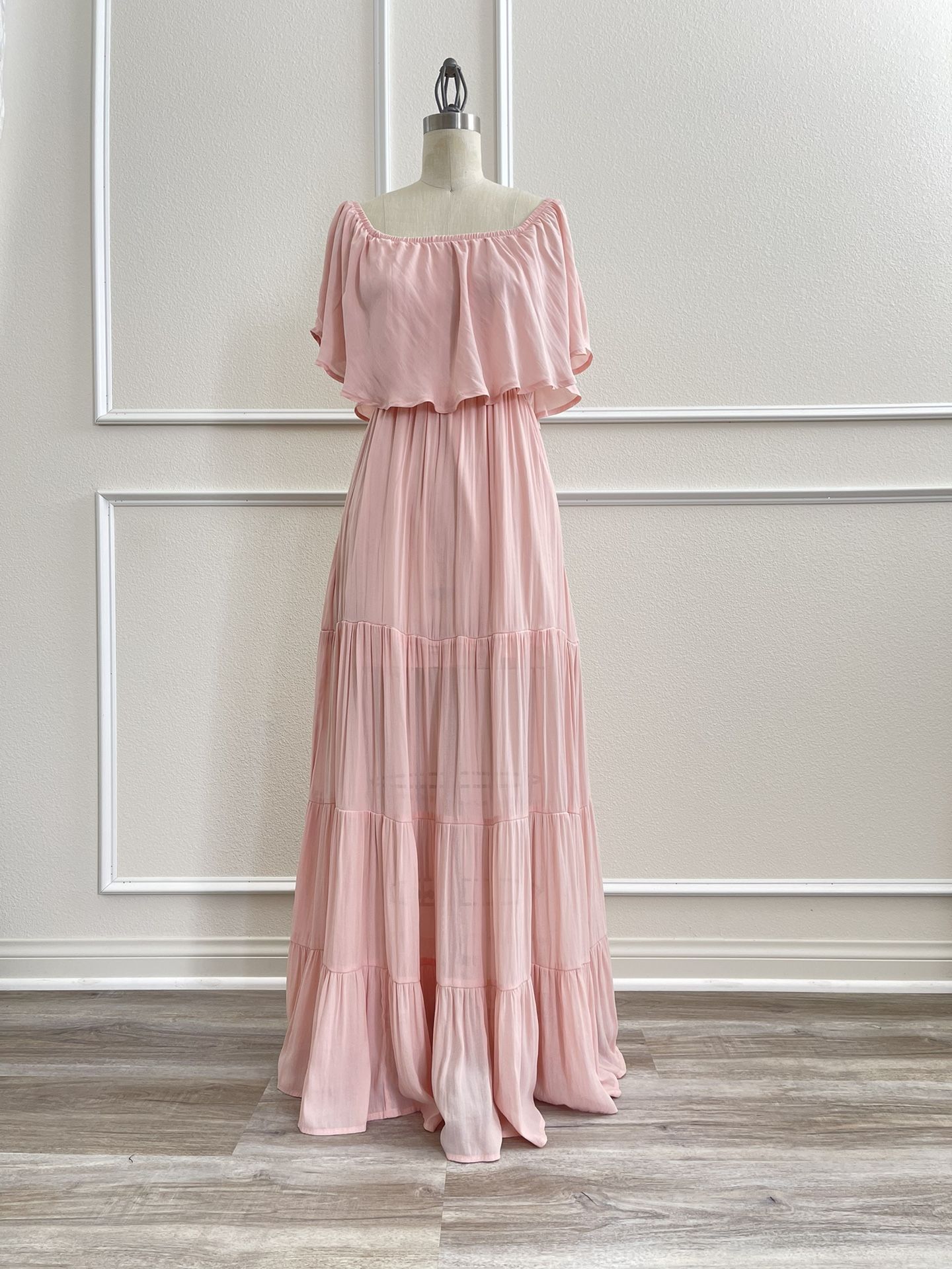 Women’s Blush Pink Chiffon Dress Size XS/S