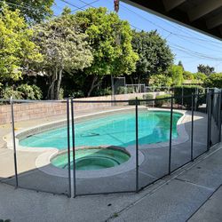 Pool Safety Fence Plus Gate Removable 