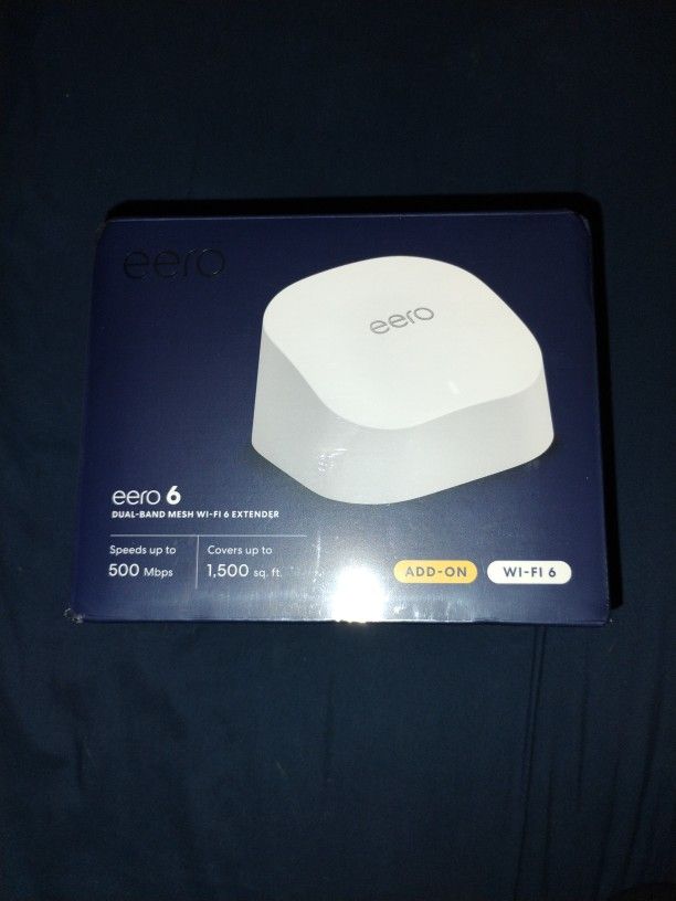 eero 6 Dual-Band mesh WI-FI 6 Extender