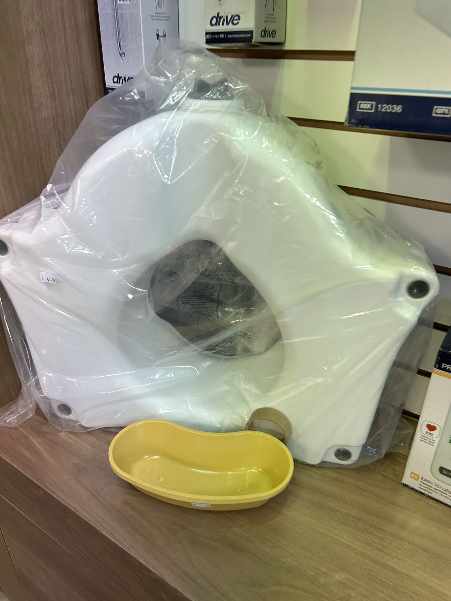 Raised Toilet Seat With Arms. Financing Available ✅ 