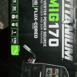 Mig170 titanium welder