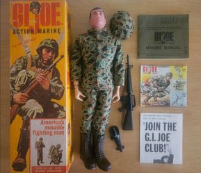 Original 1964 G.I Joe Rare Scarface Model