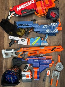 Lot of Nerf Guns