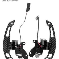 Carbon fiber magnetic paddle shifters for F150 raptor 2015-2025