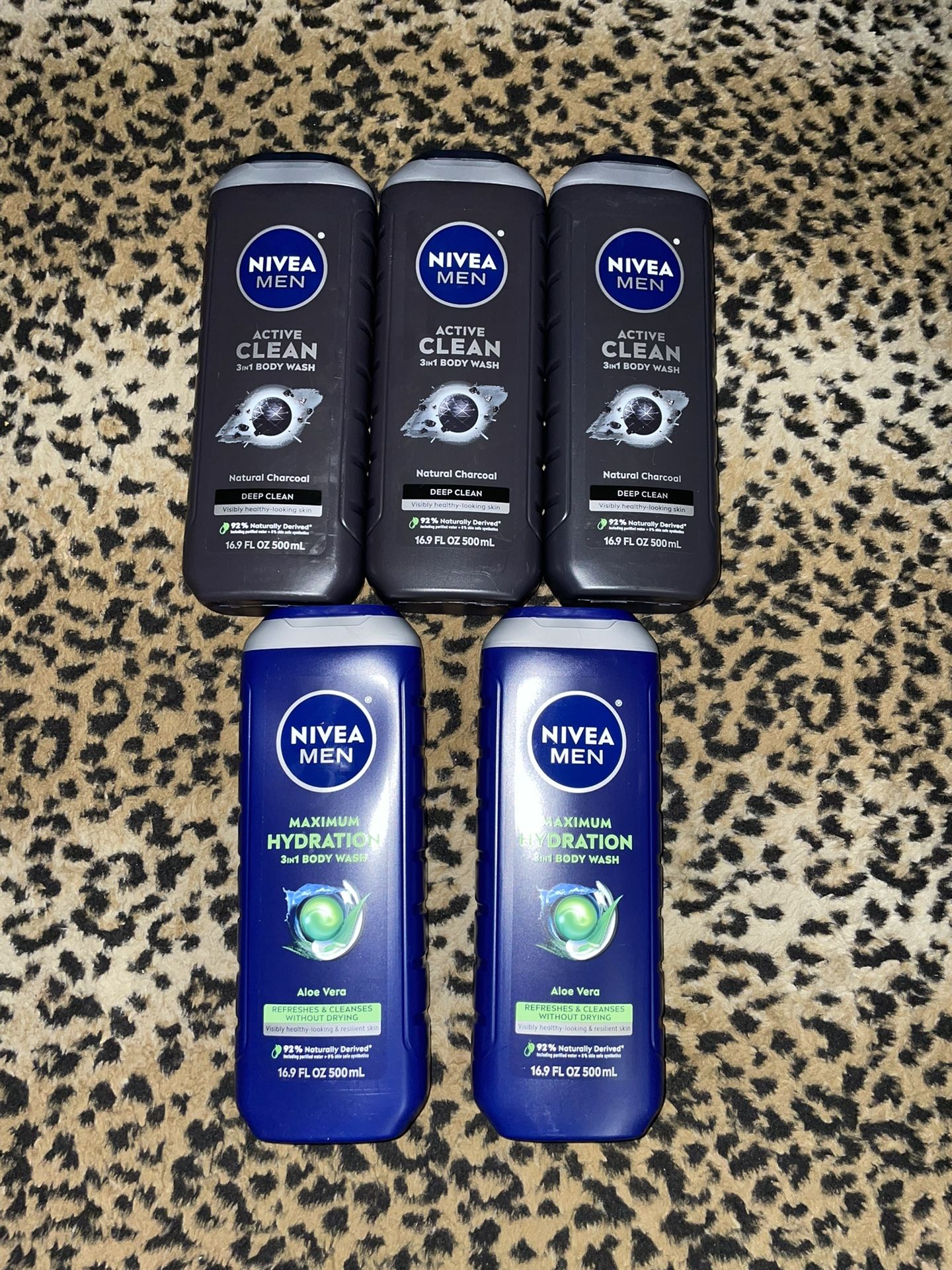 5🔥16.9 Fl Oz Nivea Body Wash All 5 For $20 Firm On Price