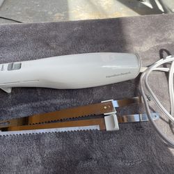 Hamilton beach electric carving knife with extra blade