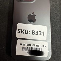 On Sale iPhone 15 Pro 128GB AT&T 