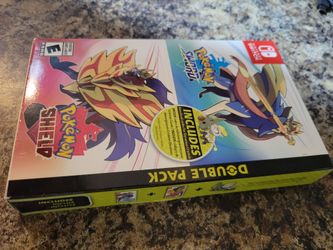 Pokémon Sword & Shield Double Pack - Switch (Shield is SEALED)