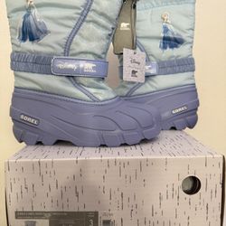 Youth Size 3 - Elsa Frozen 2 Snow  Boots SOREL