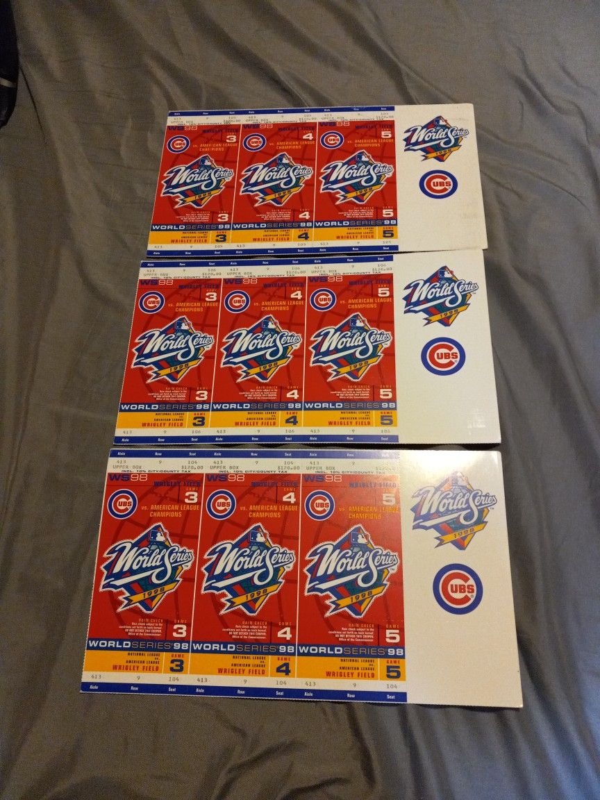 Cubs Tickets