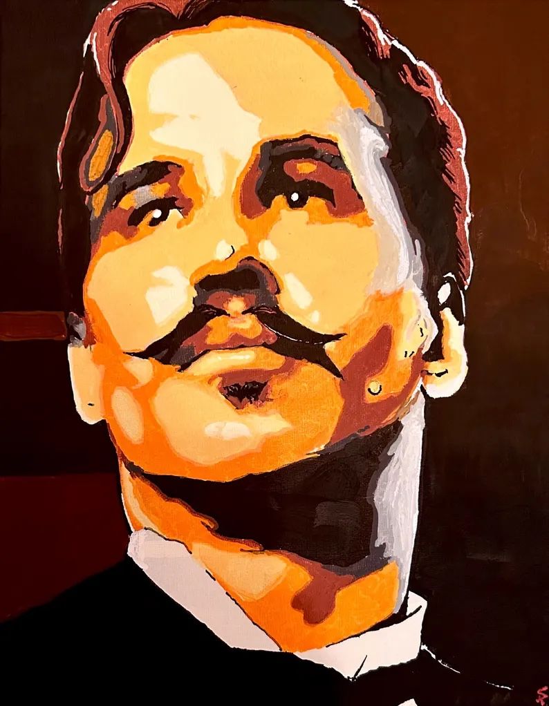 Doc Holliday Giclee Print Framed