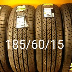 185/60/15 For Sale 4 New Tires We Service Motorcycle Tires