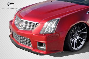 Blemished 2009-2014 Cadillac CTS-V Carbon Creations G2 Front Splitter - 3 Piece