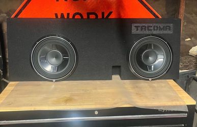 Toyota Tacoma subwoofer