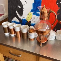Copper Tea Set