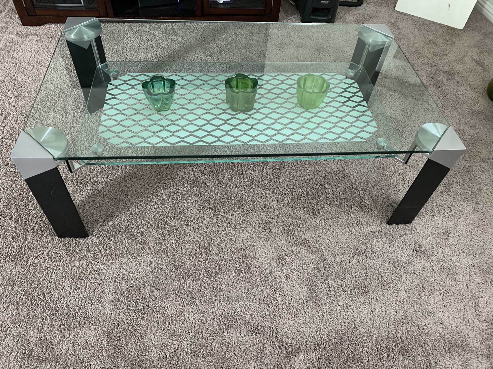 Modern Glass Coffee table