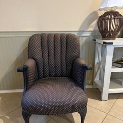 Antique Polka dot chair 