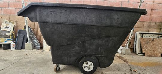 Heavy Duty Plastic Tilt Truck Cart
