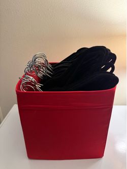 90 black hangers -$10