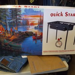 Triple Propane Burner High Output High Pressure