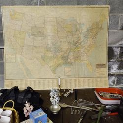 4 ft x 5ft naural gas map