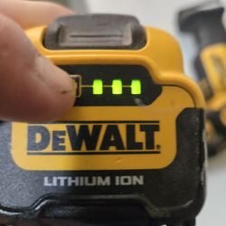 Dewalt 12v Max Receprocating Saw  WITH 2 Dewalt 12v  ..5ahm Batteries 