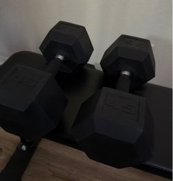45 Pound Dumbbells