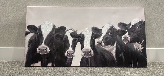 Cow Wall Canvas