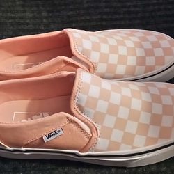 Vans Asher Butterfly Checkerboard Women's Size 6.5 Brand New ONLY $50