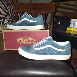 My Blue Suede Shoes...VANS ~ Size 13