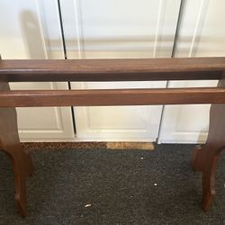Vintage Wood Quilt Blanket Rack Holder Display Stand Storage Home Decor