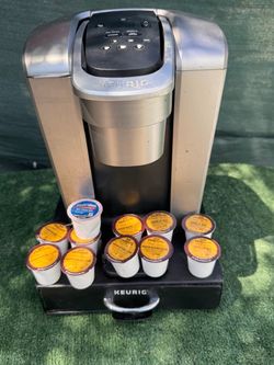 Keurig Single Cup Coffee Maker with Storage Tray