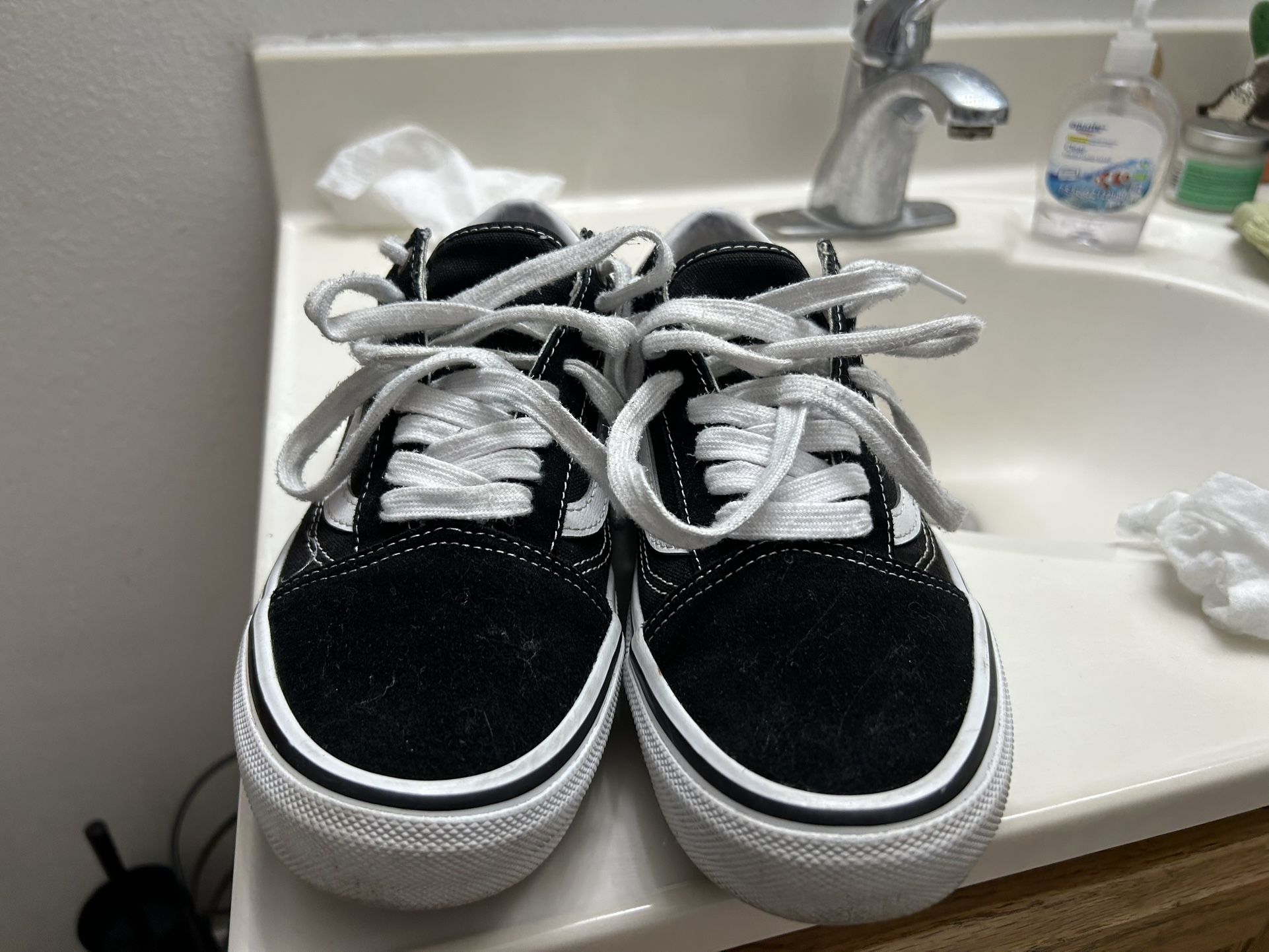 Vans Skate Old Skool Black/White Skate Shoes SIZE: 8