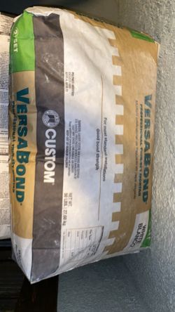 VersaBond Thin Set mortar