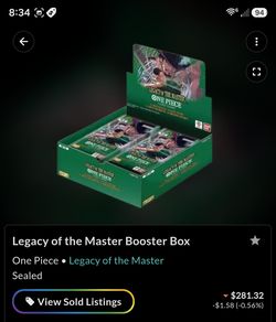 One Piece OP12 Legacy of the Master Booster Box