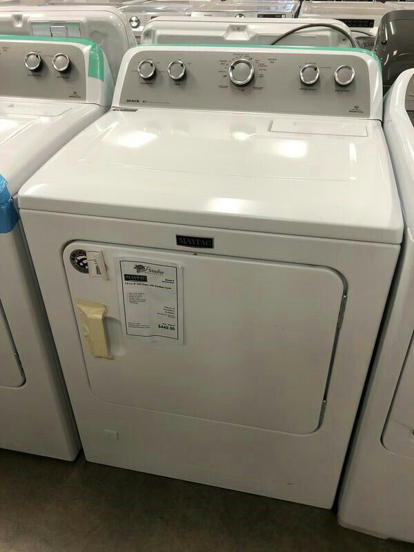 New Discounted Maytag Gas Dryer 1yr Manufacturers Warranty