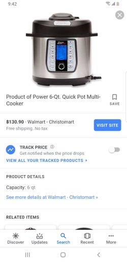 Power quick pot 6 quart