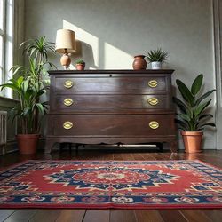 Vintage Cedar Chest/trunk With Drawer