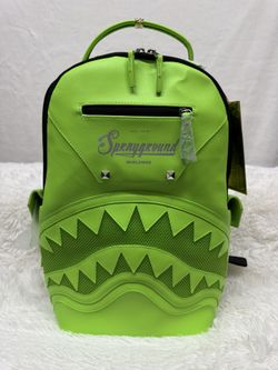 🔥 Brand New Sprayground Special Edition Backpack – Lime Green – SUPER RARE 🔥