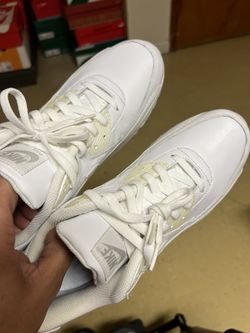 Air Max 90 Triple White “Full Grain Leather”